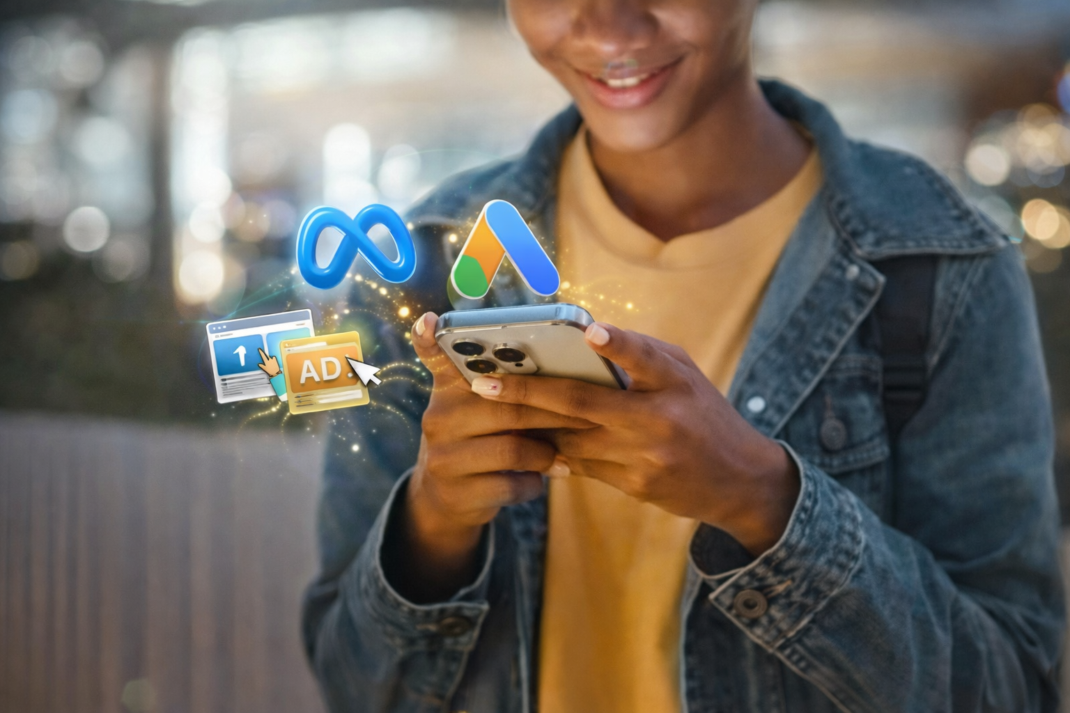 Gestão de anúncios Facebook e Google